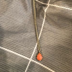 Orange / Coral Kendra Scott Necklace